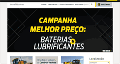 Desktop Screenshot of inovamaquinas.com.br